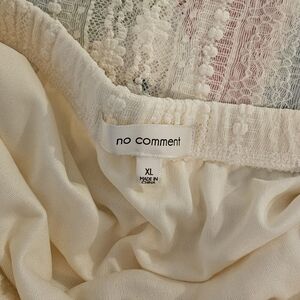 Cream Lace Women's Long Skirt